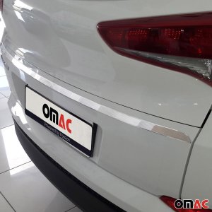 Hyundai Tucson Tailgate Trim - Omac - S.Steel - Brushed Silver - 2016-2018